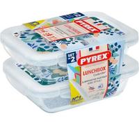 Pyrex 913S678/7643 Lot de 2 poêles rectangulaires 0,8 l