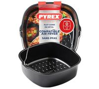 Panier en métal carré pour airfryer - Pyrex