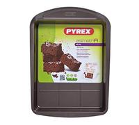 Pyrex - Asimetria - Moule à Brownies en Métal Anti-Adhésif 28x22 cm