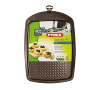 Pyrex - Asimetria - Plaque à Pâtisserie en Métal Anti-Adhésif 33x25 cm
