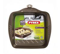 Pyrex - Asimetria - Plat à Four Carré en Métal Anti-Adhésif Ø 24 cm