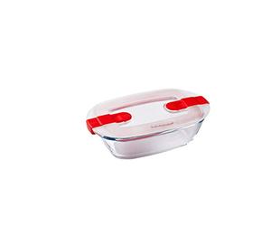 Pyrex Bocal Cook&Heat, verre, transparent, 17 x 10 x 6 cm - 0,4 litre, 1 pièce