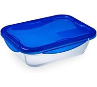 Boîte rectangulaire avec couvercle - PYREX - 1451026 - 20 x 15 cm - 800 ml - Cook & Go - Base en verre borosilicate
