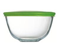 Ustensile de cuisine Pyrex Bol de préparation + couvercle en plastique 14 cm transparent