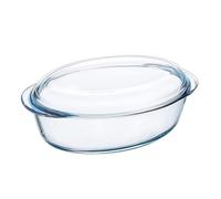 Pyrex Casserole Ovale 33 x 20 x 13 cm, Verre, Transparent, 33 cm cm