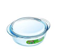 Pyrex - Casserole ronde en verre Essentials Haute résistance 1,1 L (+ 0.3L Lid)