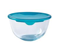 Pyrex Classic - Bol pour mélanges avec Couvercle, en Verre, 16 cm, 1 l