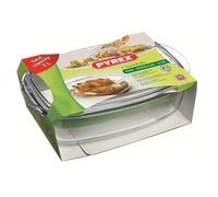 PYREX Cocotte rectangulaire Essential 7 L transparent