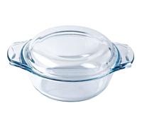 PYREX Cocotte ronde Classic Glassware 1,3 L transparent