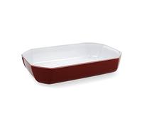 PYREX COLORS Plat rectangulaire pour four rouge bore 33 x 22 cm, 3,2 l