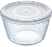 Pyrex Cook And Freeze Round Glass Food Bowl With Lid 0.6L (bol alimentaire rond en verre avec couvercle)