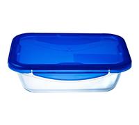 PYREX Cook&Go Boîte de conservation rectangulaire 1,7 L - 25 x 19 cm