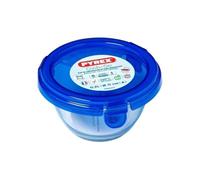 Pyrex - Cook & go - Boite Ronde en Verre Couvercle 0.2 L/Ø 11 cm - Cuisinez au Four, Conservez et Emportez