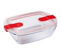 PYREX Cook&Heat Plat rectangulaire hermétique 1,1 L - 23 x 15 x 6 cm