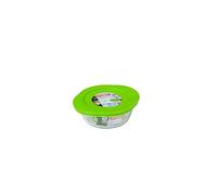 Pyrex Cuisiner et Stocker Conteneur Rond, 0,35 L (Couvercle Vert)