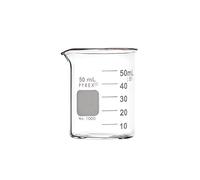 PYREX Griffin Gobelet gradué en verre borosilicate - Verre gradué de forme basse avec bec verseur - Verrerie scientifique de qualité supérieure pour laboratoires, salles de classe ou utilisation domestique - Pyrex