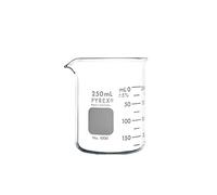 PYREX Griffin Gobelet gradué en verre borosilicate - Verre gradué de forme basse avec bec verseur - Verrerie scientifique de qualité supérieure pour laboratoires, salles de classe ou utilisation domestique - Pyrex