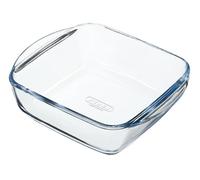 PYREX, Ideal Airfryer, Plat à Four Rectangulaire, 23x15 cm, Verre Borosilicate, 1.1 L, Cuisson Homogène, Compatible Four, Micro-ondes, Congélateur et Lave-Vaisselle