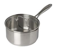 PYREX, Infinity, Faitout avec Couvercle, Acier inoxydable, Ø 24cm, sans PFAS, Inox, Compatible tous feux dont induction et Four