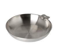 PYREX Infinity Poêle Induction Inox 18/10 Tous Feux Manche Amovible Ø 28 cm | Poignée Vendue Séparément, Sans PFAS, Four jusqu'à 260°C, Finition brossée, Empilable, Garantie à vie