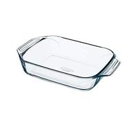 Pyrex - Irresistible - Plat à Four Rectangulaire en Verre, Transparent, 31 x 20 cm