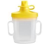 Pyrex Littles Sippy Cup 140 ml - Ensemble d'alimentation en silicone pour bébé et tout-petit, hermétique, anti-fuite, sans BPA, incassable, passe au lave-vaisselle, à partir de 6 mois