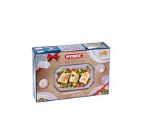 Pyrex Lot de 2 Plats à Four rectangulaire Inspiration