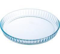 Pyrex – Moule à tarte 25 cm – Verre borosilicate, résistant aux chocs thermiques et aux rayures