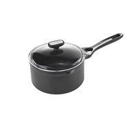 Pyrex - Origin+ - Casserole avec Revêtement antiadhésif sain - Compatible tous feux dont Induction - Aluminium - Gris quartz - 20 cm