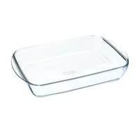Pyrex Rôtissoire rectangulaire en verre Blanc 40 x 27 cm