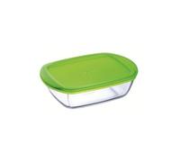 Pyrex Boîte de conservation Cook & Store rectangulaire verre transparent 0,35 L