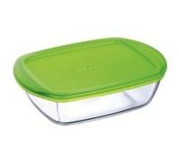 Pyrex Boîte de conservation Cook & Store rectangulaire verre transparent 0,35 L