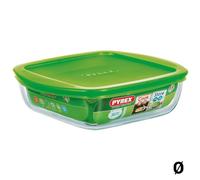 Pyrex Plat A Four + Couvercle Cook And Store Basic 20x17 Cm Transparent