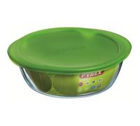Pyrex plat a four + couvercle cook and store basic 26 cm transparent 208p000 6146 Transparent