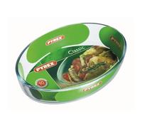 Pyrex Plat ovale 26x18 cm – verre 25x17 cm