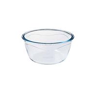 PYREX COOK&GO Plat de conservation rond 0,7l 15cm + Couvercle bleu