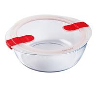 Plat à Four Pyrex Cook & Heat Rond Transparent 26 x 23 cm