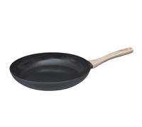 Pyrex - Poêle Cook&Care aluminium recyclé - Tous feux - Revêtement antiadhésif sans PFAS - Résiste aux rayures - Compatible lave-vaisselle - Poignée effet bois (Ø24 cm)