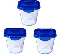 Pyrex récipient en verre avec couvercle Cook & Go 3 pièces