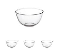 Pyrex Saladier, 500 ml, transparent, 144 mm de diamètre, passe au lave-vaisselle, micro-ondes, congélateur, réfrigérateur et four conventionnel, verre trempé, usage professionnel et domestique, P582