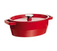 Pyrex SC5AC29 6641 Moule En Fonte Cocotte 3,8L Con Coperchio Rouge