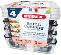 Pyrex Set de cuisine PX Cook&Freeze (4 x 1,5 L), unique, standard