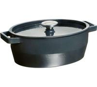 Pyrex - SlowCook - Cocotte Ovale en Fonte Compatible tous feux dont induction Ø 33 cm