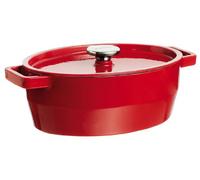 Pyrex - SlowCook - Cocotte Ovale en Fonte Compatible tous feux dont Induction Ø 29 cm