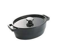 Pyrex - SlowCook - Cocotte Ovale en Fonte Compatible tous feux dont induction Ø 33 cm
