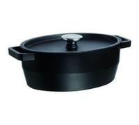 Pyrex - SlowCook - Cocotte Ovale en Fonte Compatible tous feux dont induction Ø 33 cm