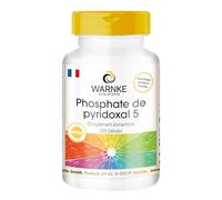 Pyridoxal-5-Phosphate 100 mg - 120 gélules de P-5-P avec 25 mg de zinc, 68,5% de vitamine B6 | Warnke Vitalstoffe - Qualité des pharmacies allemandes
