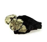 Pyrite. 128.4 Cts. Serre-Ponçon, France. Rare.