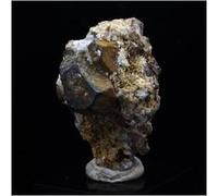 Pyrite + Calcite + Dolomite. 33.0 Ct. Lamalou-Les-Bains, Hérault, France..