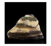 PYRITE + DOLOMITE - Pierre Naturelle en Provenance de Suisse, Carrière de Lendenbach, Binntal Formation Minérale Unique, Éclat Métallique, Couleurs Vives 446.50 ct - Certificat d'Authenticité Inclus 5